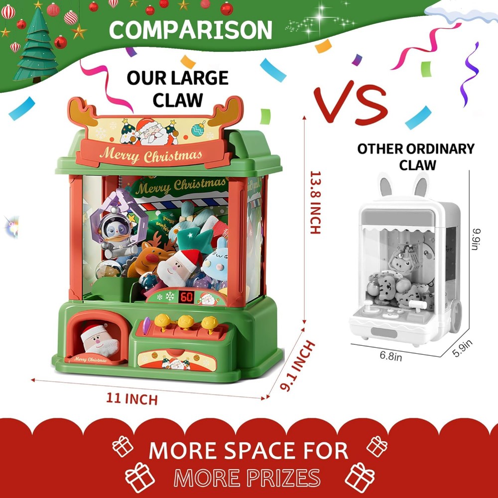 آلة مخلب عيد الميلاد للأطفال ، - مراجعة Vending Arcade Games وسعره