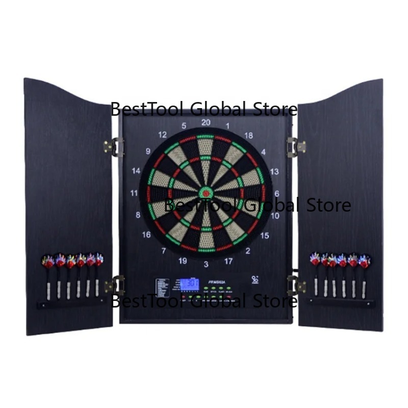 لوحة رمي السهام الإلكترونية ال - مراجعة Electronic Dartboard Cabinet وسعره