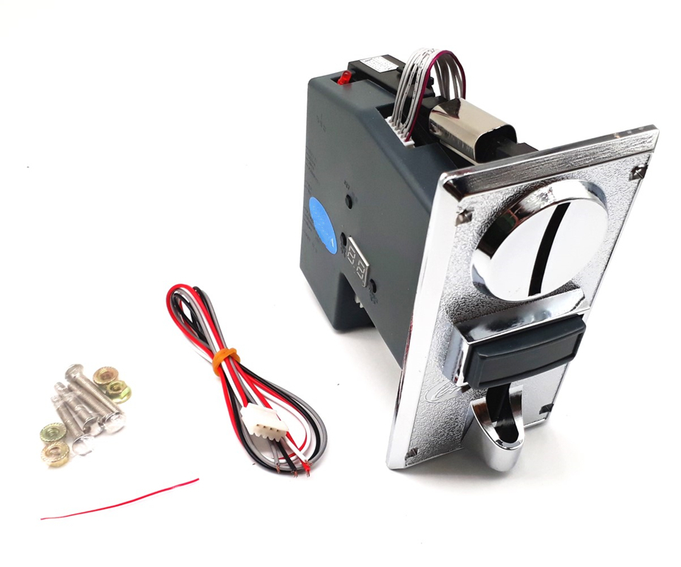 1 عدة من JY-923 مع JY-21 سبائك - مراجعة Coin Acceptor Selector وسعره