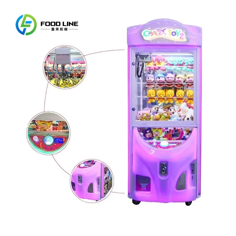 آلة ألعاب أركيد مخصصة تعمل بال - مراجعة Arcade Toy Claw Vending Machine وسعره
