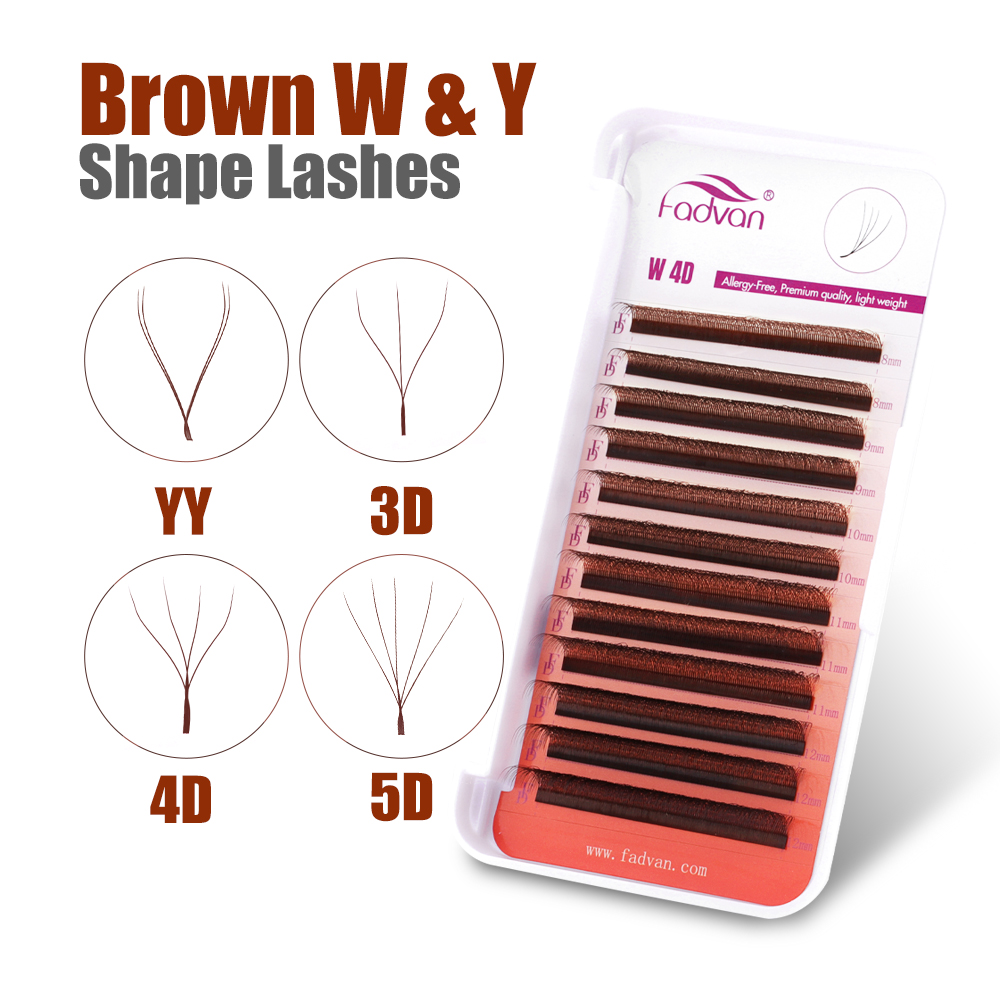 رموش FADVAN Brown YY/3D/4D/5D  - مراجعة Arcade Z وسعره