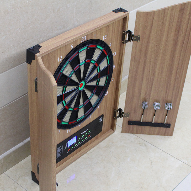خزانة خشبية فاخرة للوحة السهام - مراجعة Electronic Dartboard Cabinet وسعره